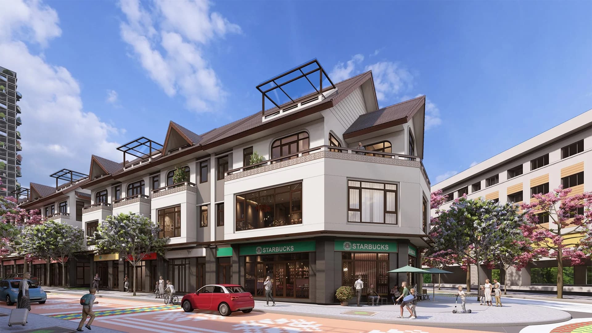 Nhà phố Đắk Lắk – Nhà Phố Vườn EcoPalace Đắk Lắk